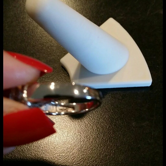 DIAMONIQUE 100-FACET 2.35 CTTW FANC GALLERY RING - Picture 7 of 7